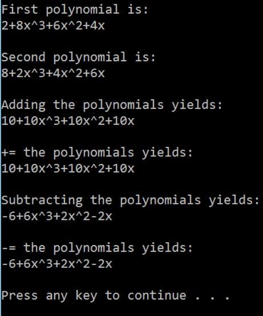 return 0; } // end main Your solution that you submit should
