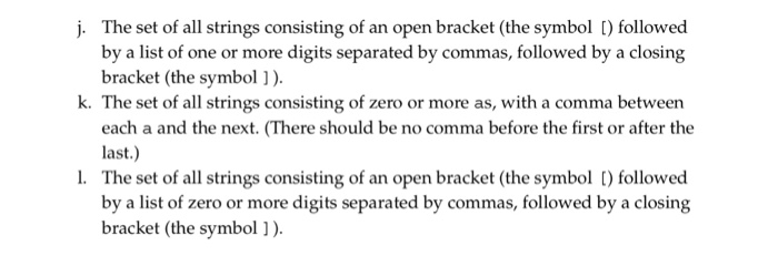 of the languages below. For example, a correct answer for "the set