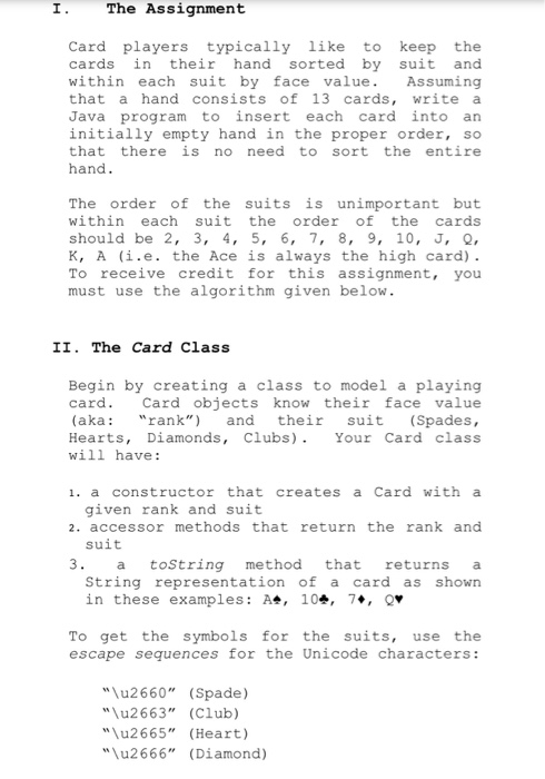  Please explain each section of code The Assignment Card players typically