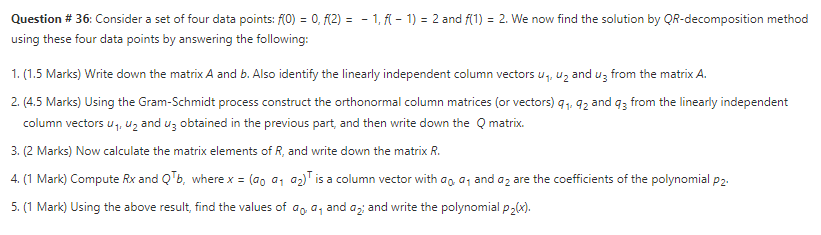 CSE230 Use the method which is mentioned in the question. These are