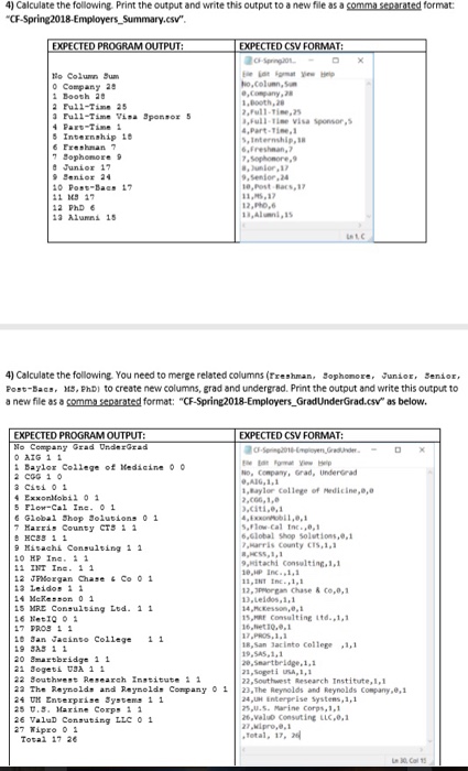 # 3 Deadline:04/25/2018 Wednesday 11:59 PM Problem: Reading Computer Science Career Fair
