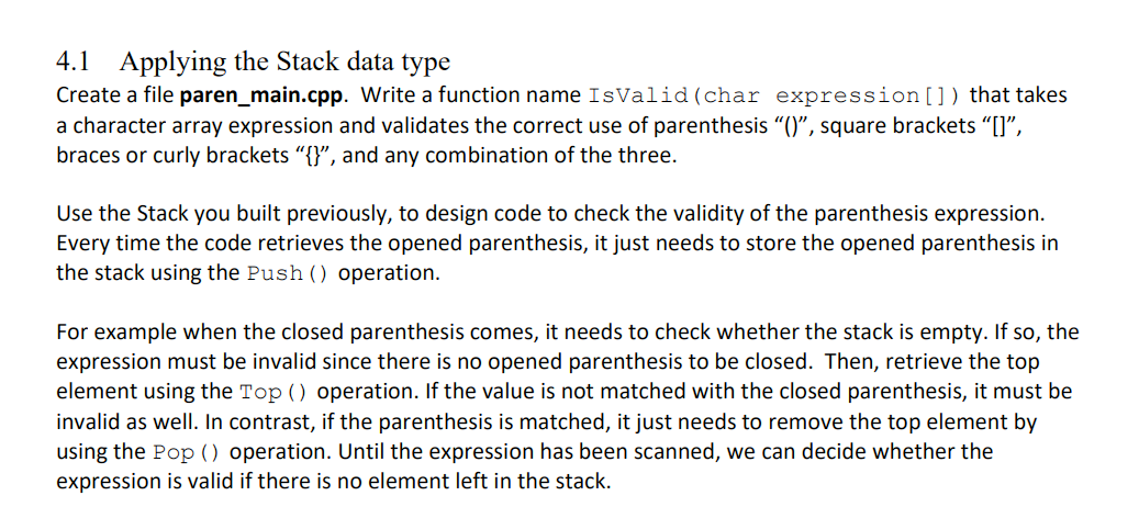 Top () operation can easily find the value of the top item