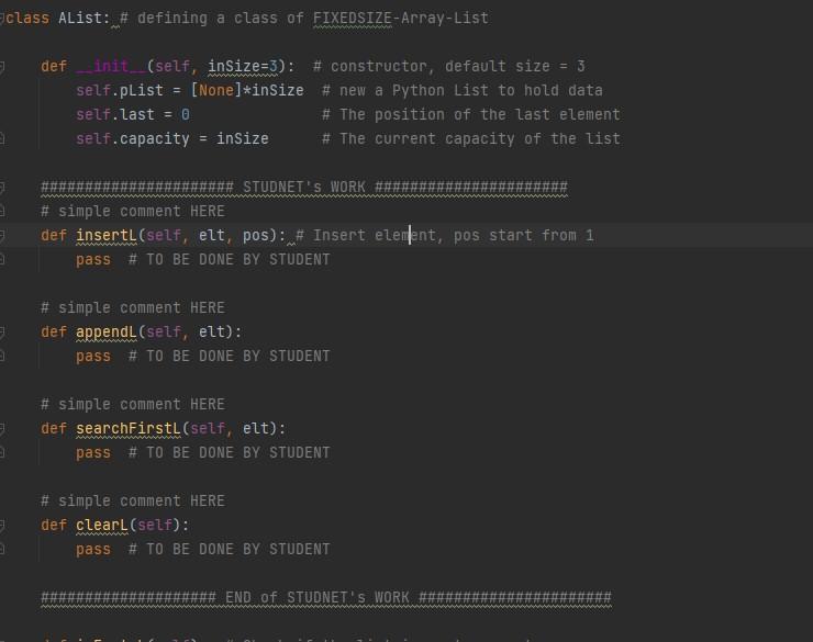 given Python file N1B1. PY. D Students have leamt bow the list