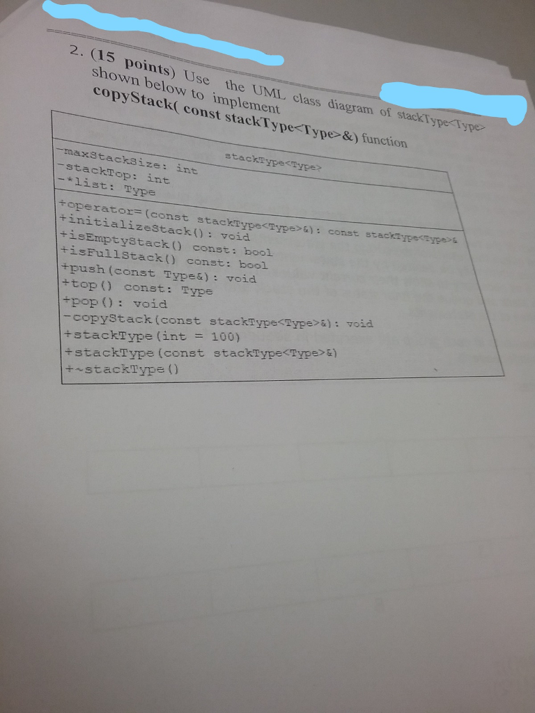 Please explain every step in detail 2. (15 points) Use the