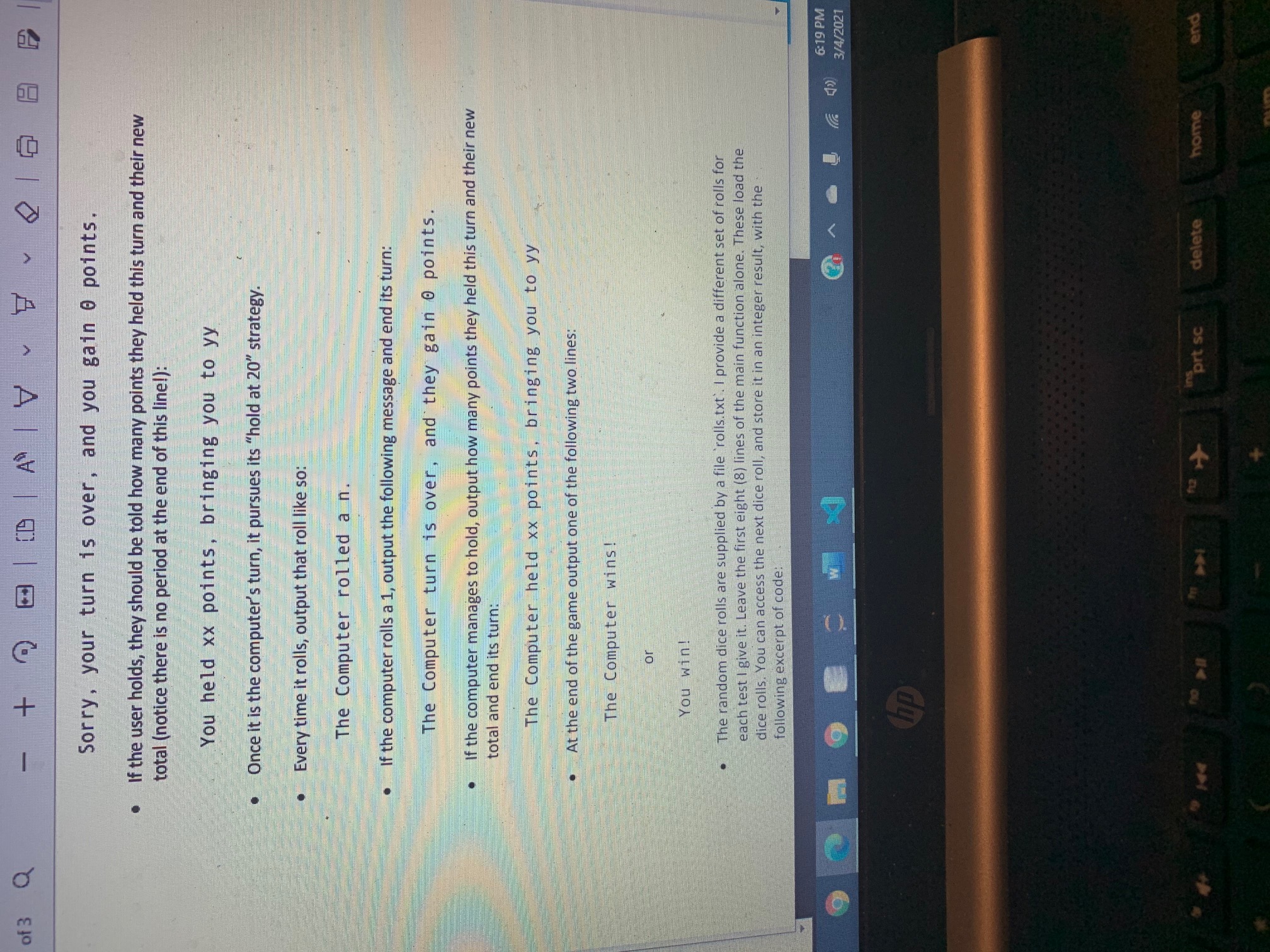 19 20 [/TODO: Your code here. 1: powershell PROBLEMS OUTPUT DEBUG CONSOLE