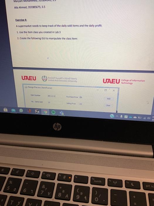 with its name specified by the user. 2. When you read one