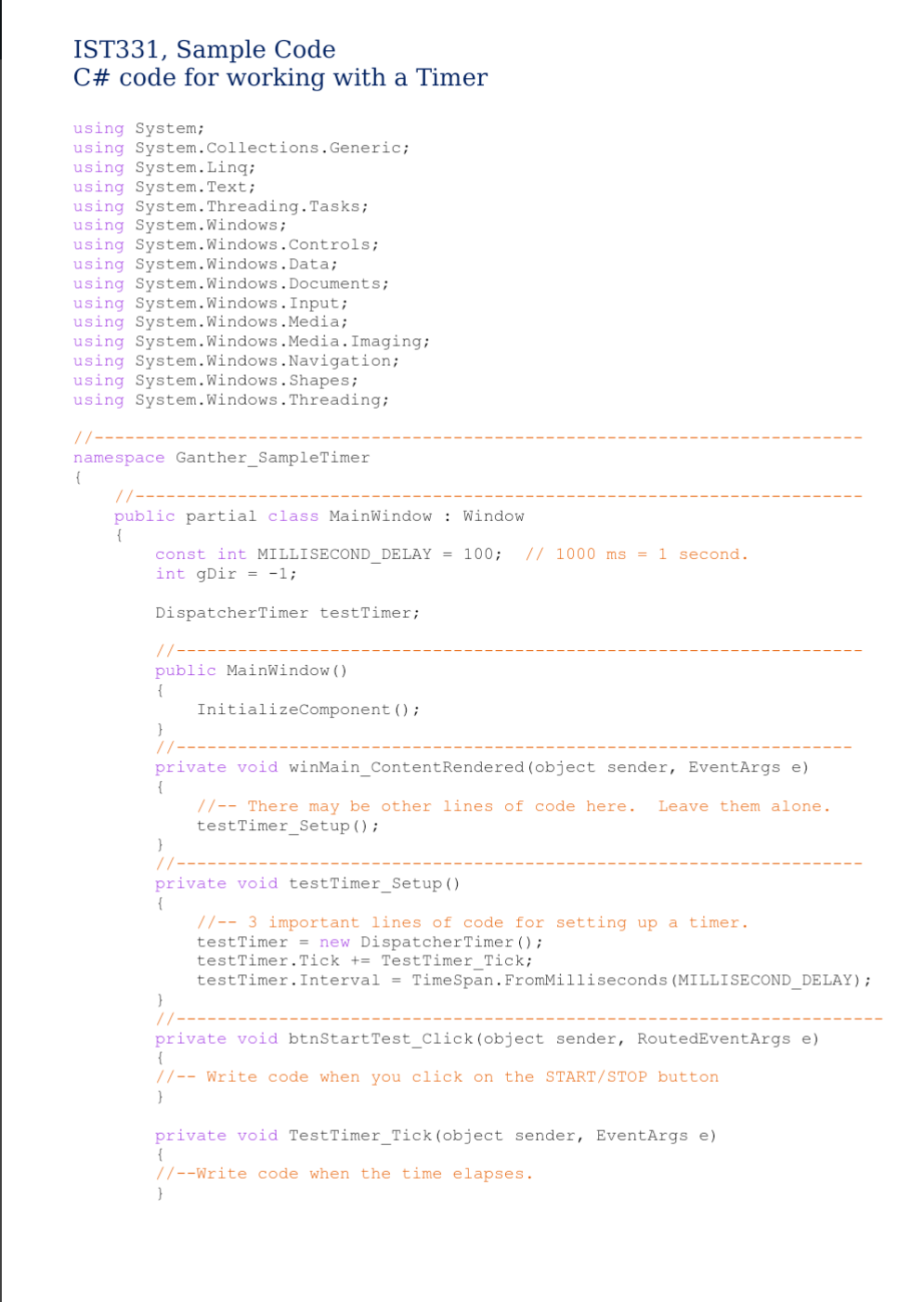 include the screenshot of main window and all the instructions along with
