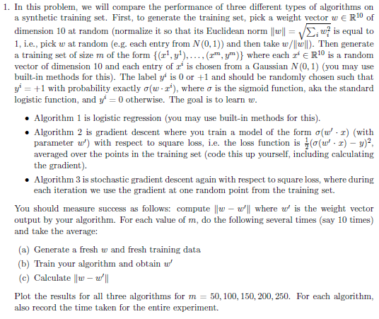 This question is related to machine learning. Any help with generating