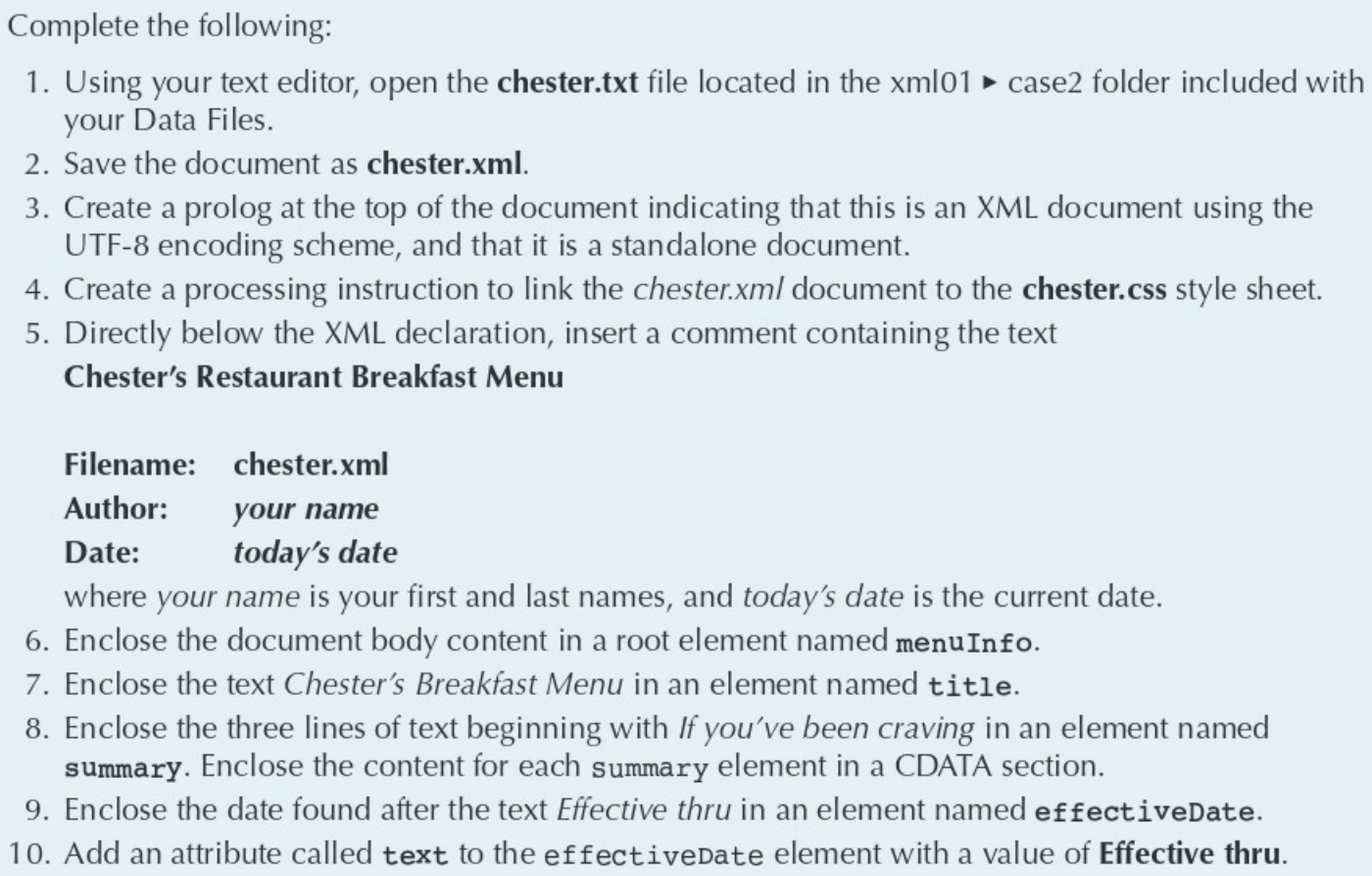 chester.css This file contains styles used in the chester.xml file. */ menuInfo