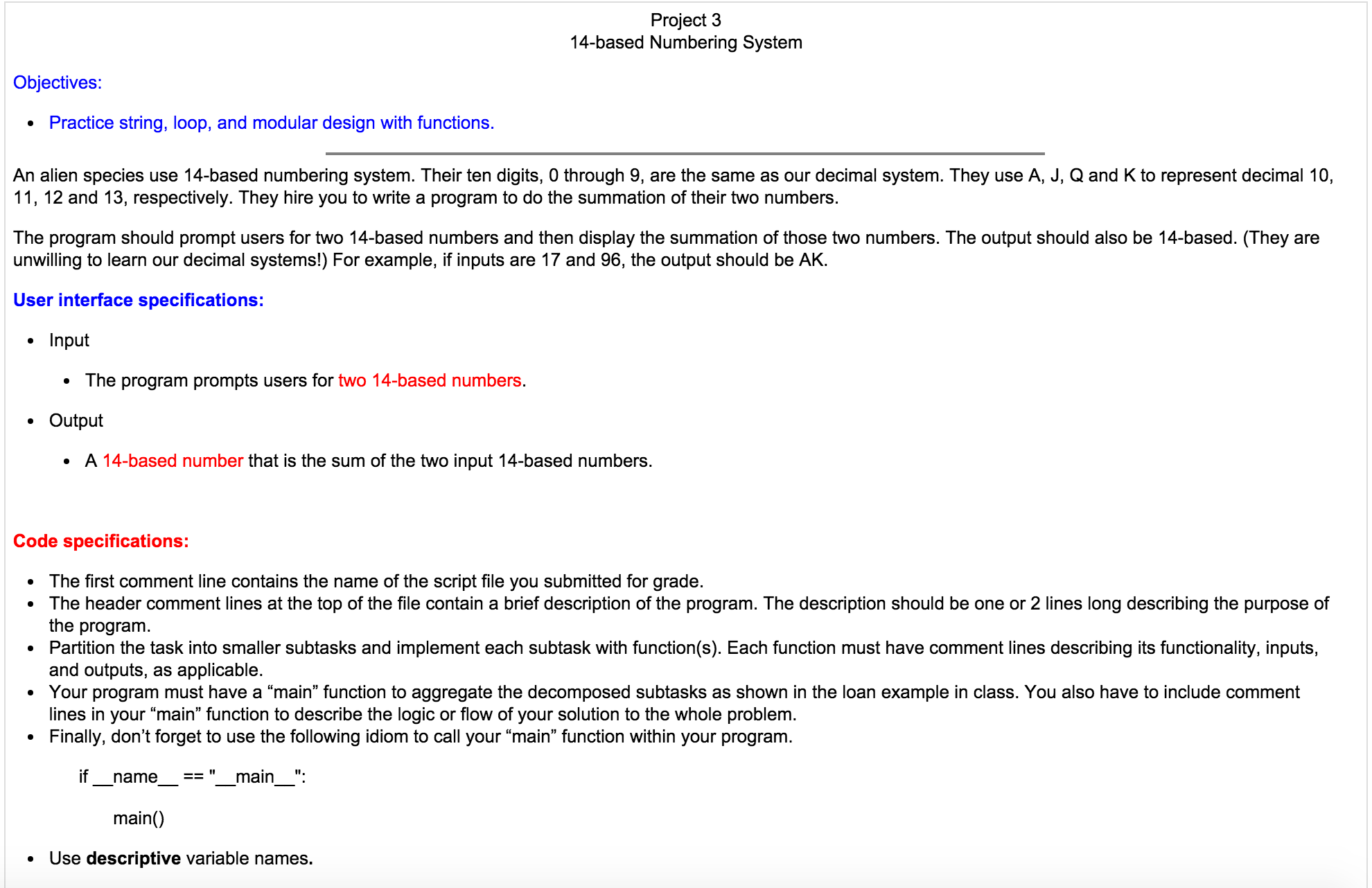 Hey can someone help me using python? An alien species use 14-based