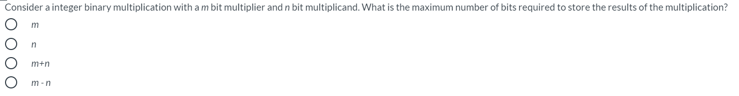 floating point format. Sign Exponent Overflow or underflow Fraction Consider a integer