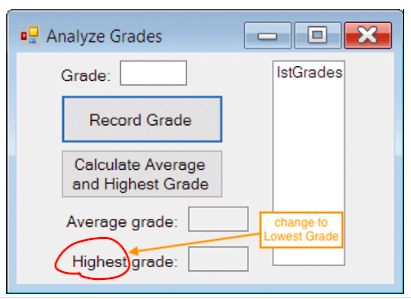 section 6.3 (List Boxes and Loops) so that the btnCalculate_Click event procedure