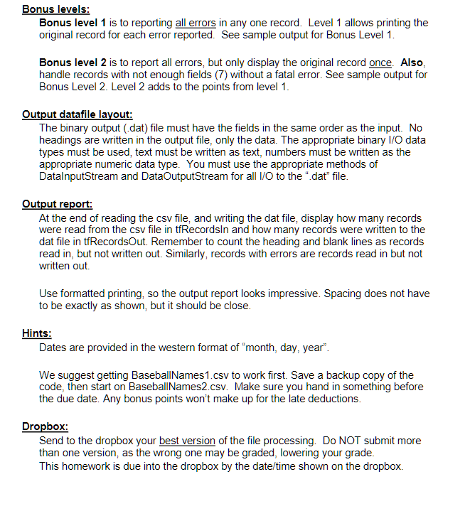 javafx.scene.layout.*; import javafx.stage.*; import javafx.stage.FileChooser.*; import javafx.geometry.*; import java.io.*; public class Baseball
