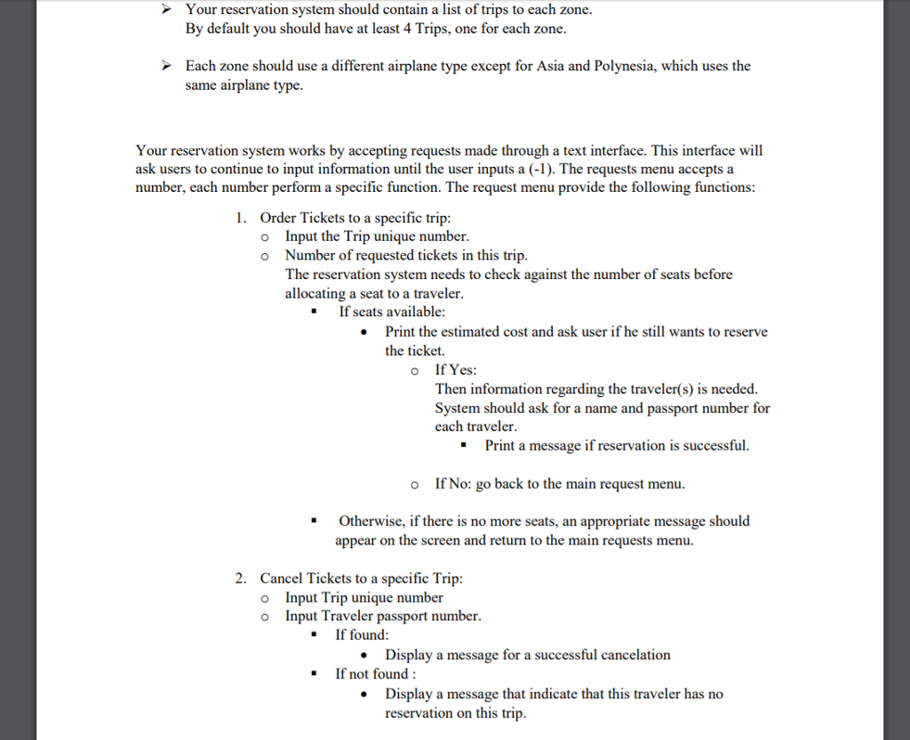 operation. The Airline office used to handle tickets the old way by
