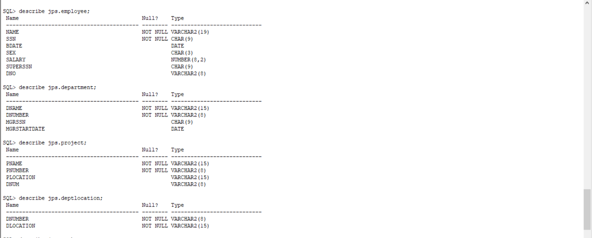 foreign key, given in D, please give the description of referential integrity