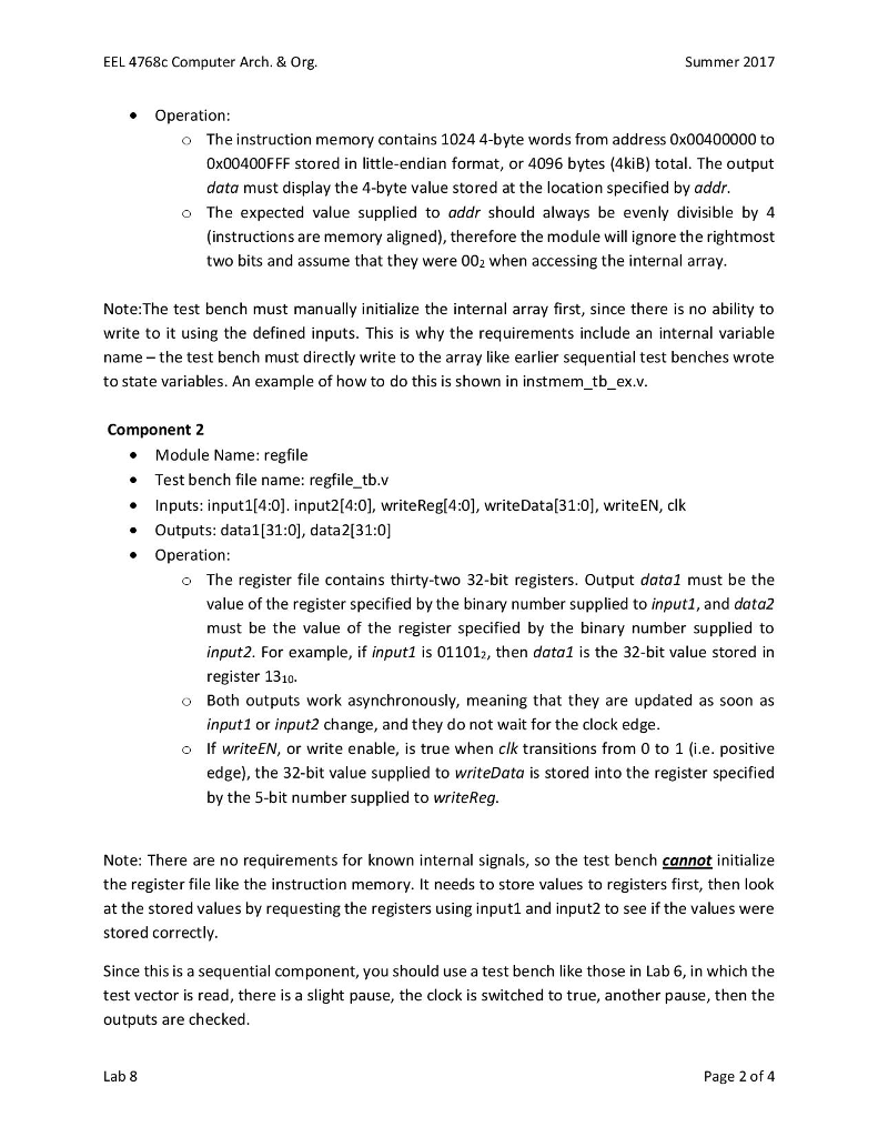 for single-cycle 32-bit RISC system // Inputs: inA - One 32-bit operand