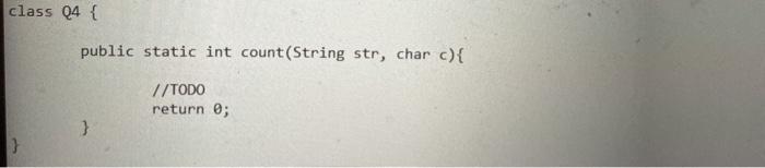 It is a recursive method that finds the number of occurrences of