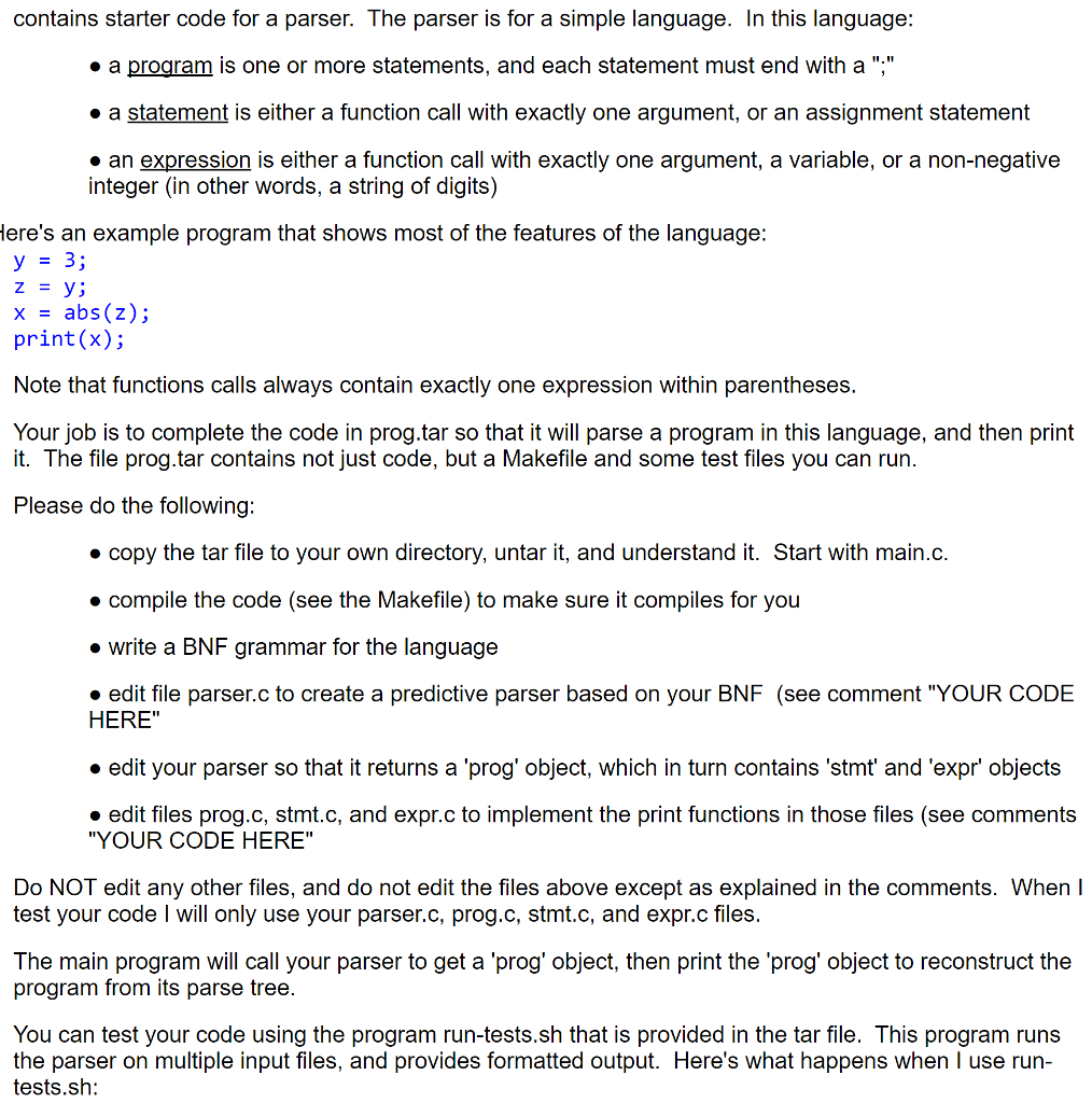 Please help me with this C code. We are modifying the existing