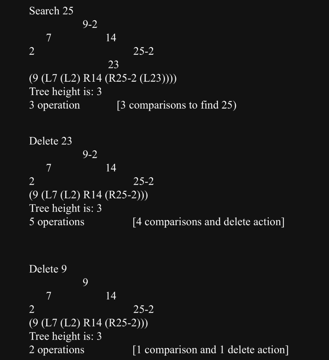  In C++, implement a binary search tree from scratch (i.e., no