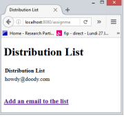 session object for an existing list. If there is none or it