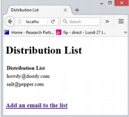 is empty, control is forward back to index.jsp. A nice addition to