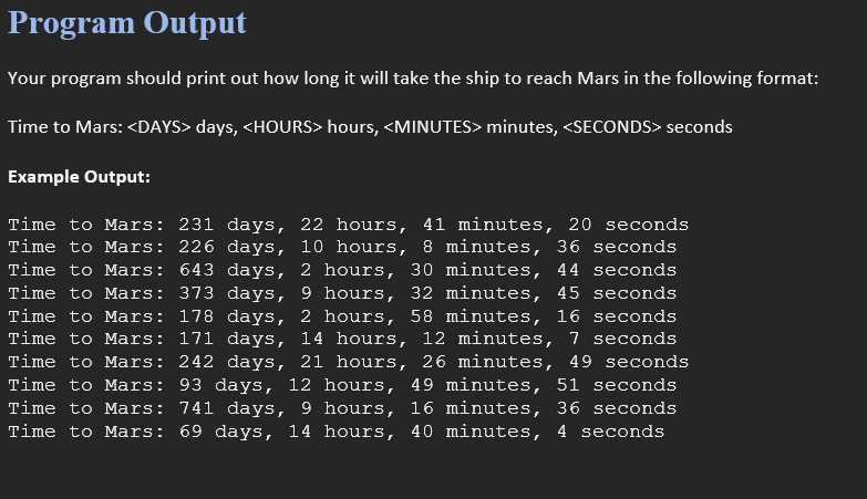 you ask? Well, to keep things simple, we will consider the simplest