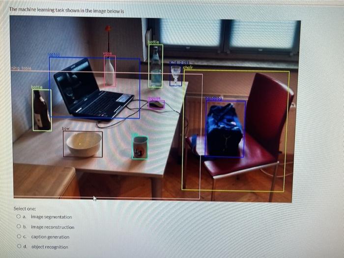  The machine learning task shown in the image below is botlie