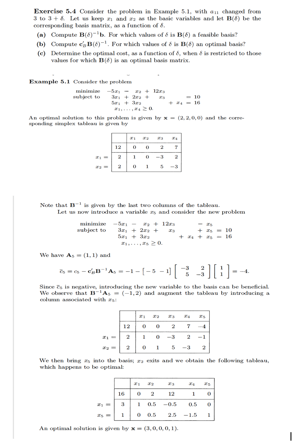  Solve 5.4 problem. 5.1 is just for reference. Please sholw me
