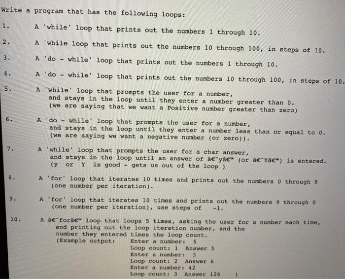  Write program in C code Write a program that has the