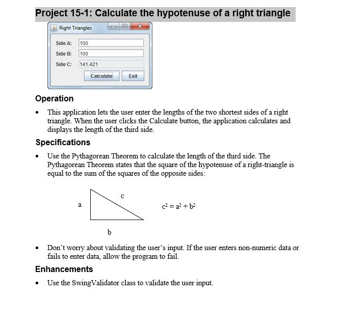 I need to create this java project in Netbeans and I'm having
