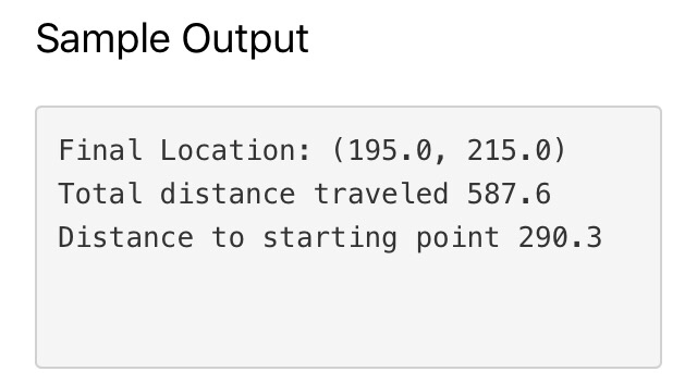 two lines of the data file. 3. Process each command in the