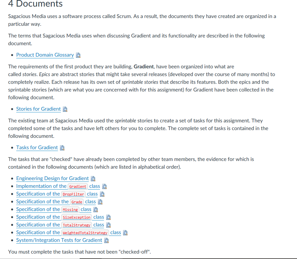 calculating the numeric grade for * a course from the grades on