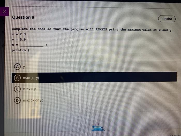 i = 27 x3 = password [i] print (x3) To print only