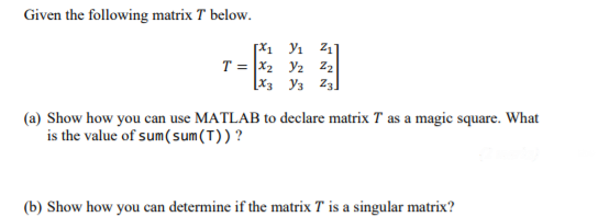2x + 1 Write the MATLAB code to find all possible x