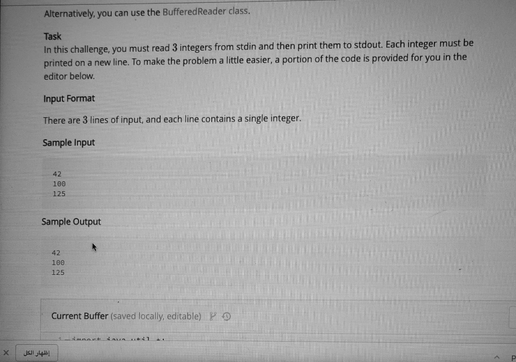 from stdin (standard input) and write output to stdout (standard output). One