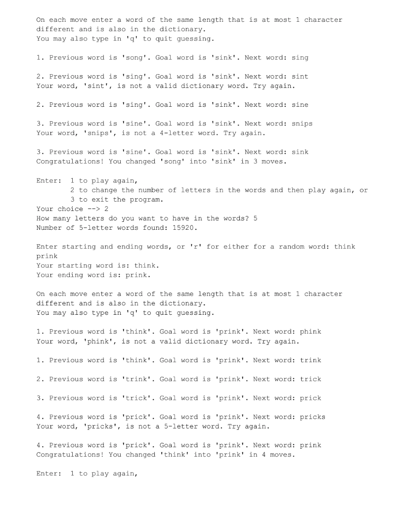 meet the requirement. NEED A COMPLETE PROGRAM TO BE UPLOADED! Output sample: