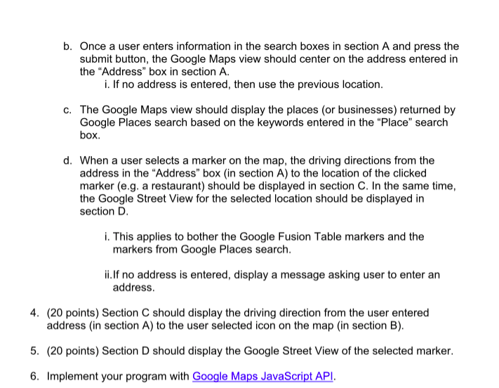 a google fusion table? Code so far: My Google Map html, body