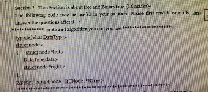 Data Structure and Algorithm all informaton are there Section 3. This Section