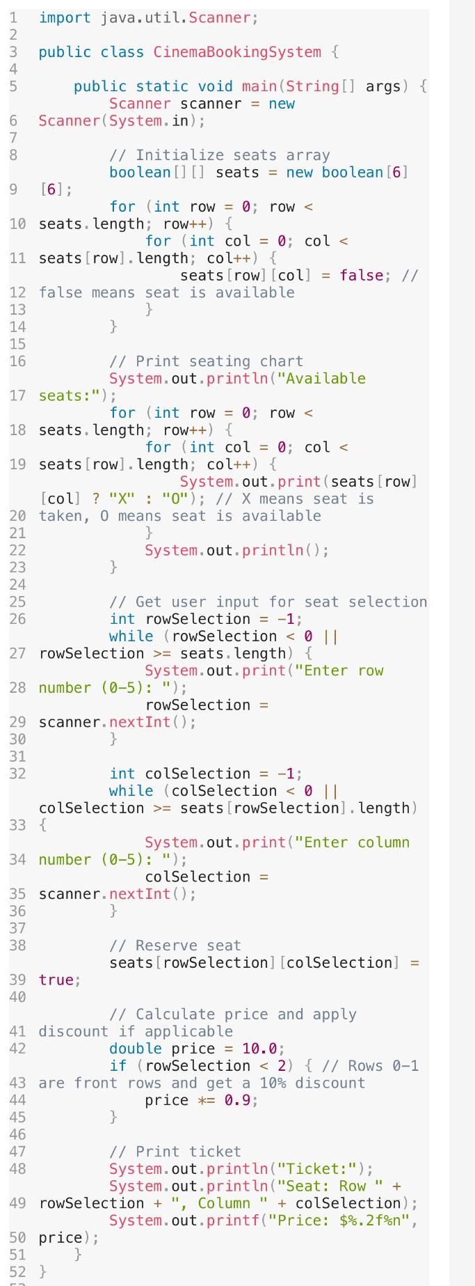 construct a complete flowchart for this program.