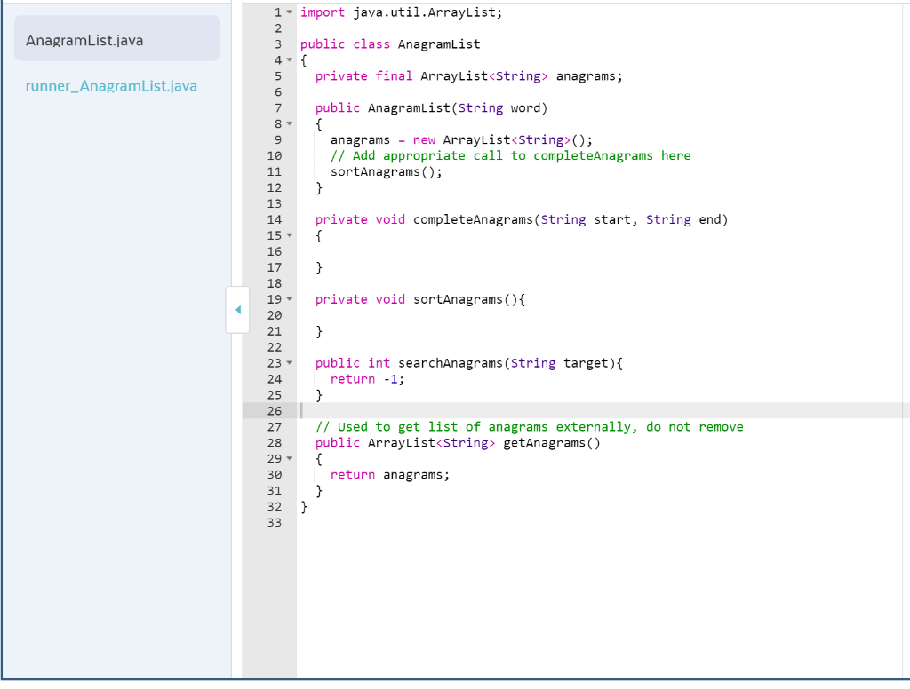 brainy is an anagram of binary. For the purpose of this assignment