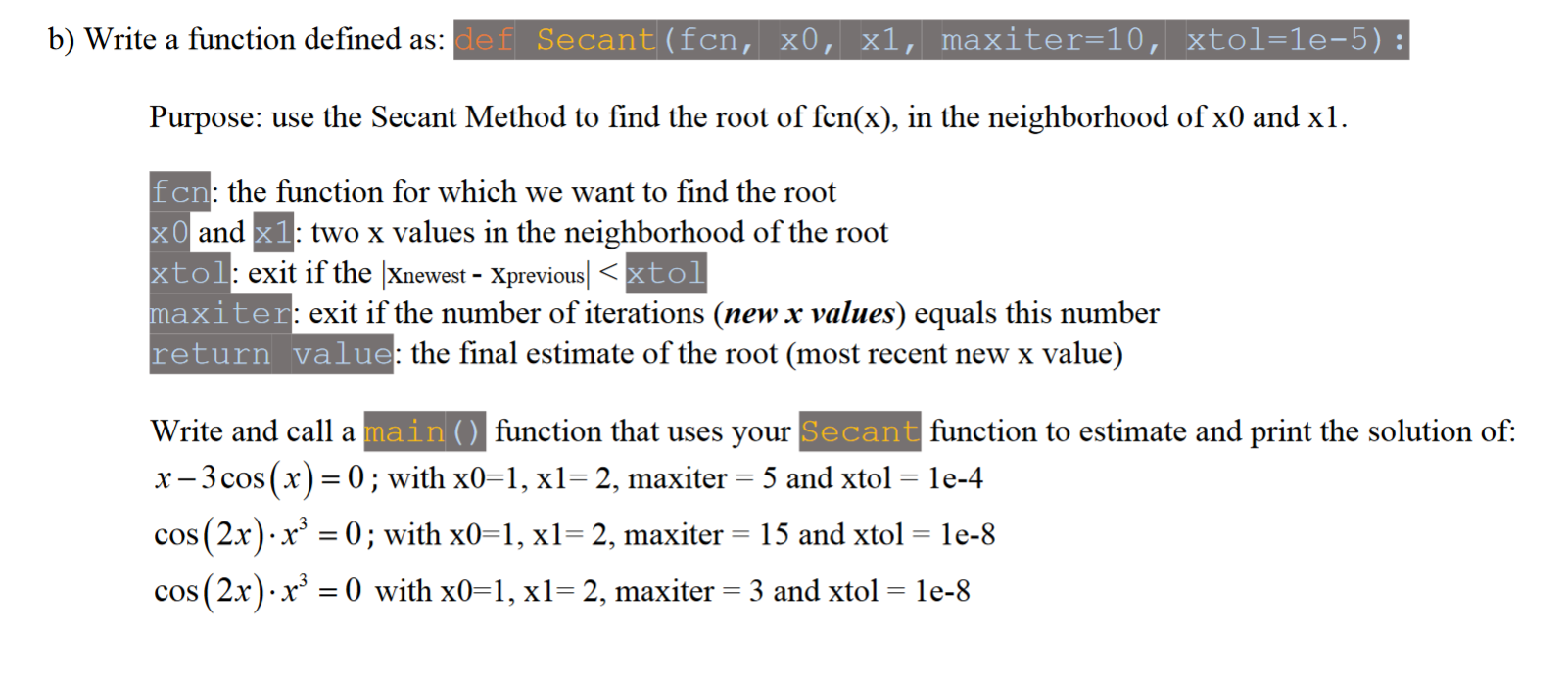 Urgent . Expert please write a complete test and write a command