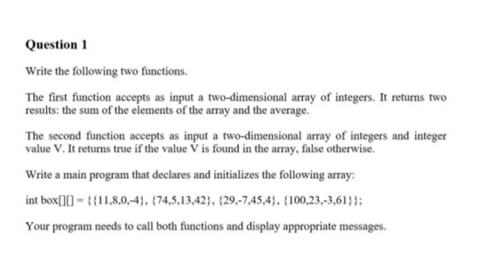  c++ show code thanks, only use library Question 1 Write the