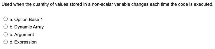 Multiple Choice Question. Please select the correct answer to complete the statement.