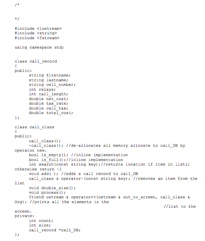 functions you will implement are as follows 1. (you implemented this in