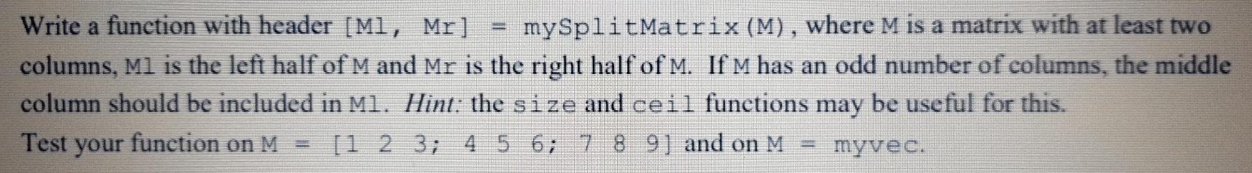  answer the first question, the second question is to show what