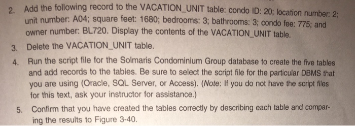  Please answer these questions with SQL commands. The tables needed are