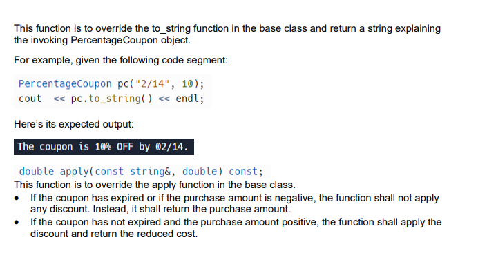 may or may not affect the total of purchases. The starter project