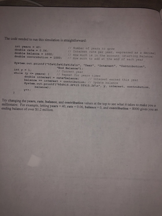 plz. COMP 1900- Fall 2018 Lab 5 Homework: More Loops! (15 pts)