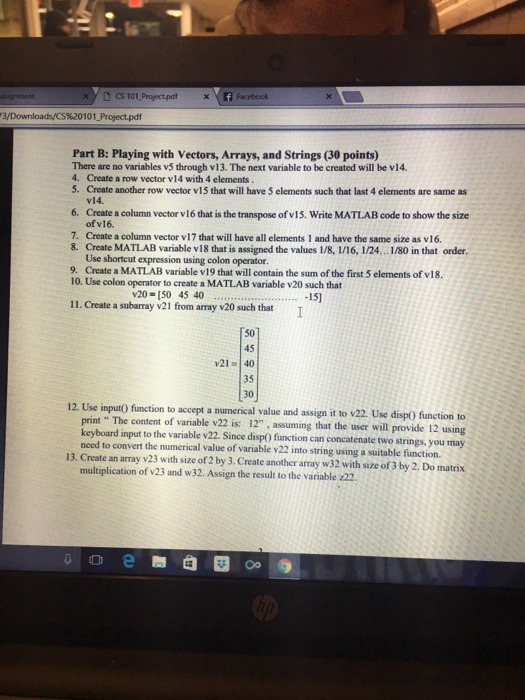 Solving (75 Points) Due Date: Before noon time of Monday 18 Dec