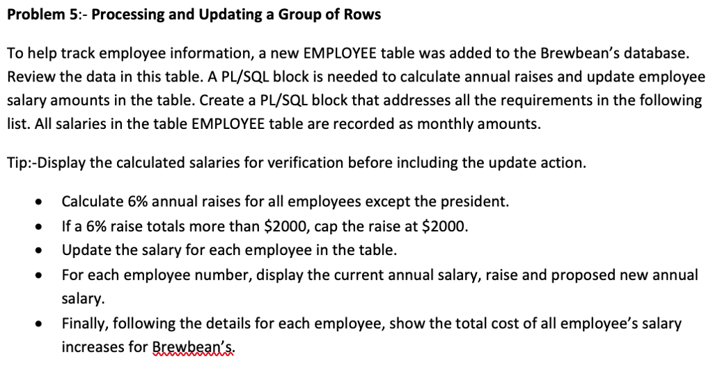 '||lv_tax_num); EXCEPTION WHEN CASE_NOT_FOUND THEN DBMS_OUTPUT.PUT_LINE('No Tax'); END; -------------------------------- DECLARE rec_shopper bb_shopper%ROWTYPE;